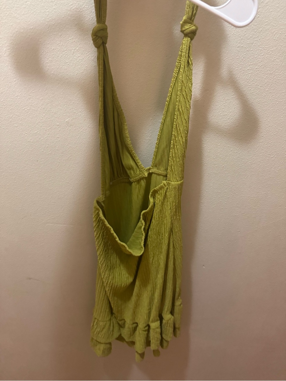 Women’s Lime Green Dress - Picture 2 of 2